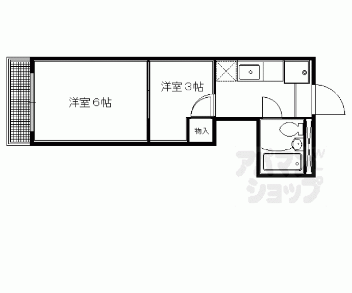 【フローラル出水】間取