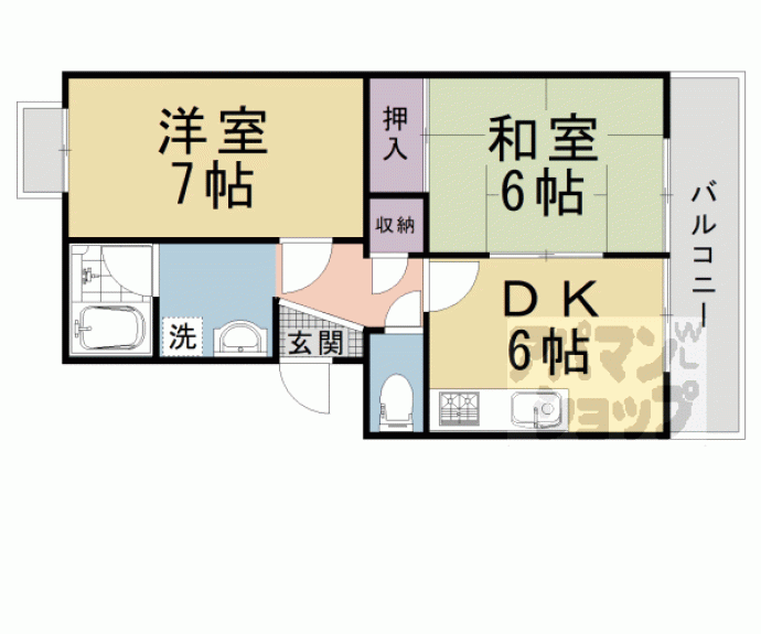 【ピアレス千本】間取