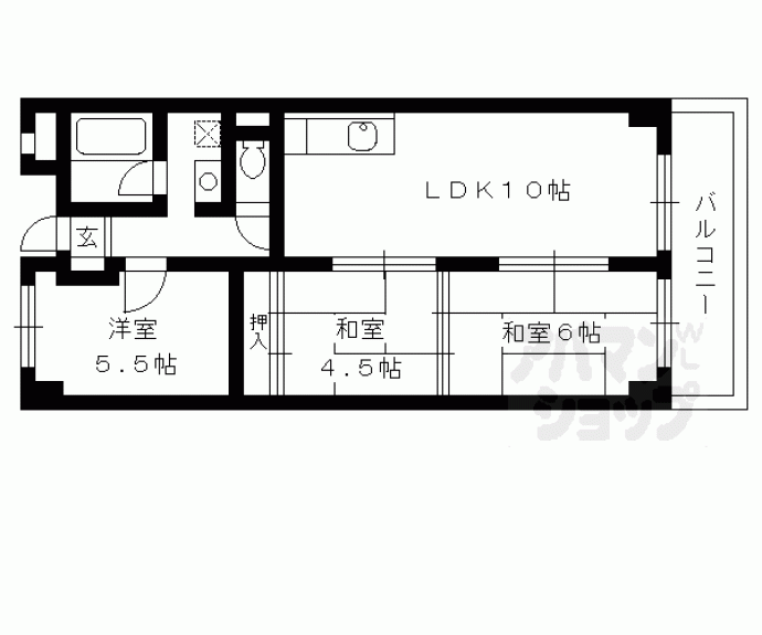 【ロイヤルプラザビル】間取