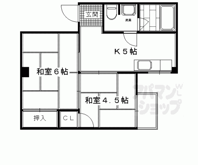 【花柳ビル】間取