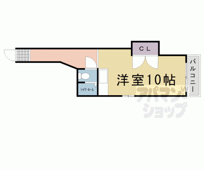 【パレス松原】間取