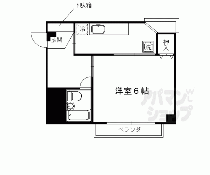 【じゅらくハイツ】間取