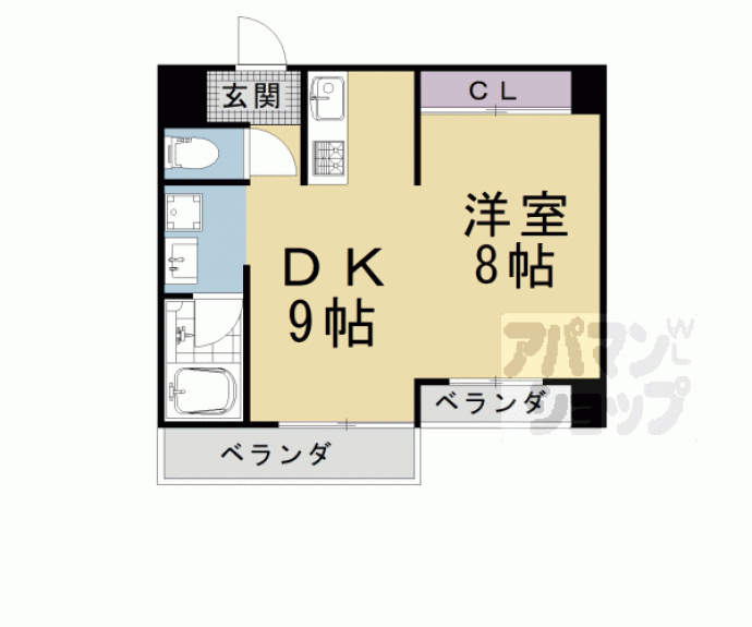【ヴァルズビル】間取