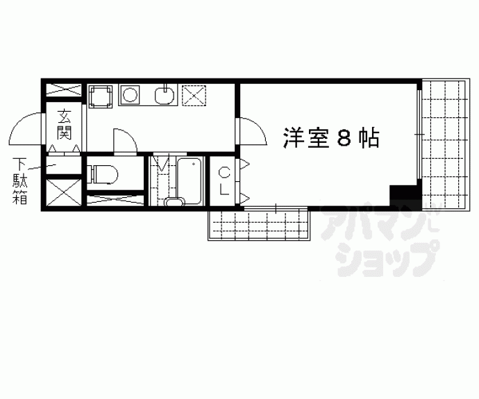 【洛西メゾン】間取