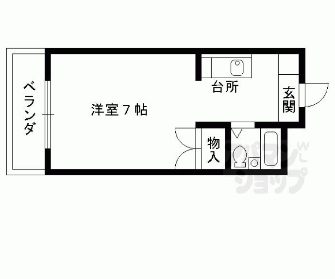 【ジュネス美也古パートⅠ】間取