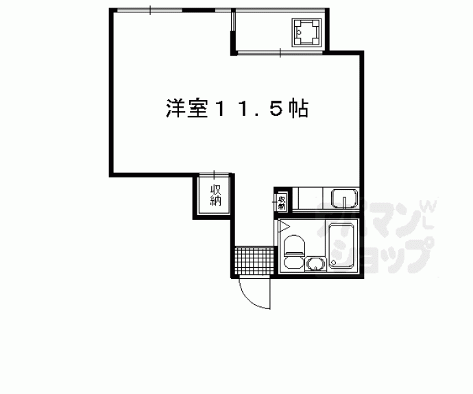 【デパール祇園】間取