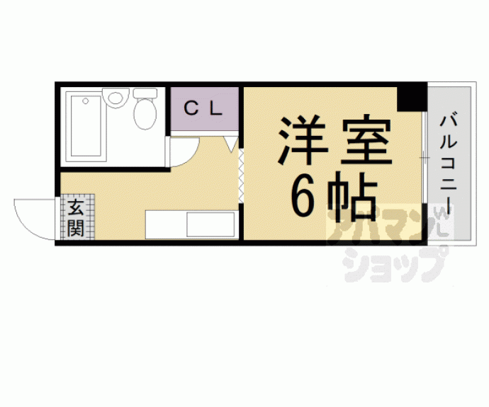 【ル・ヴェール清水西】間取