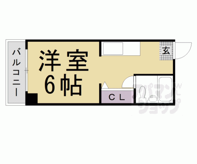 【ル・ヴェール清水西】間取