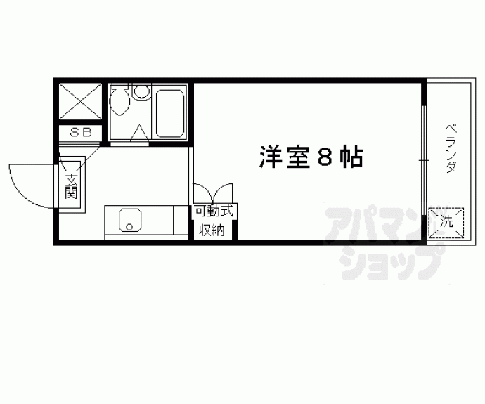 【シャトル近政】間取