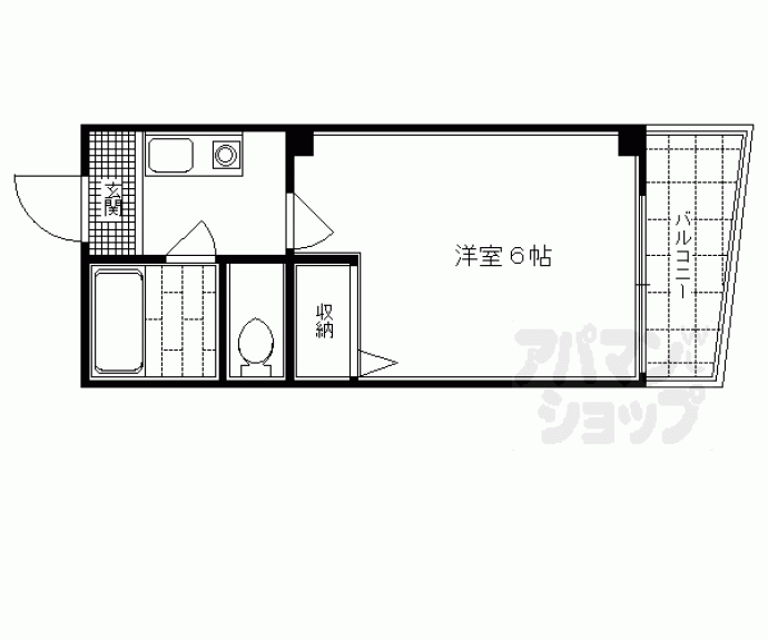 【ペンタグラム壱番館】間取