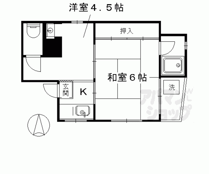 【マンション豊栄】間取