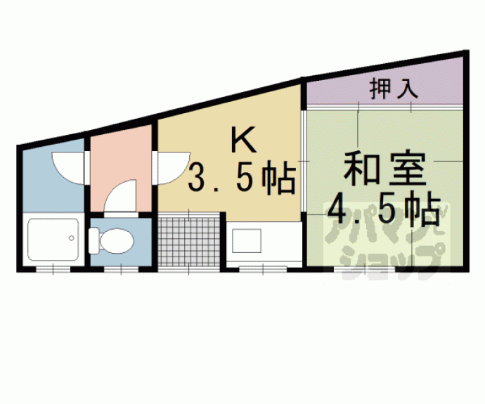 【コーポ白川】間取