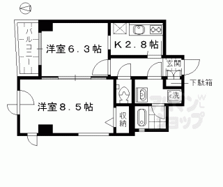【デ・リード烏丸五条】
