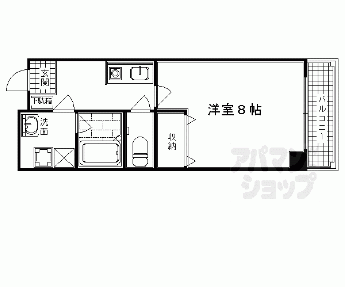 【コージーハイツ大宮】間取