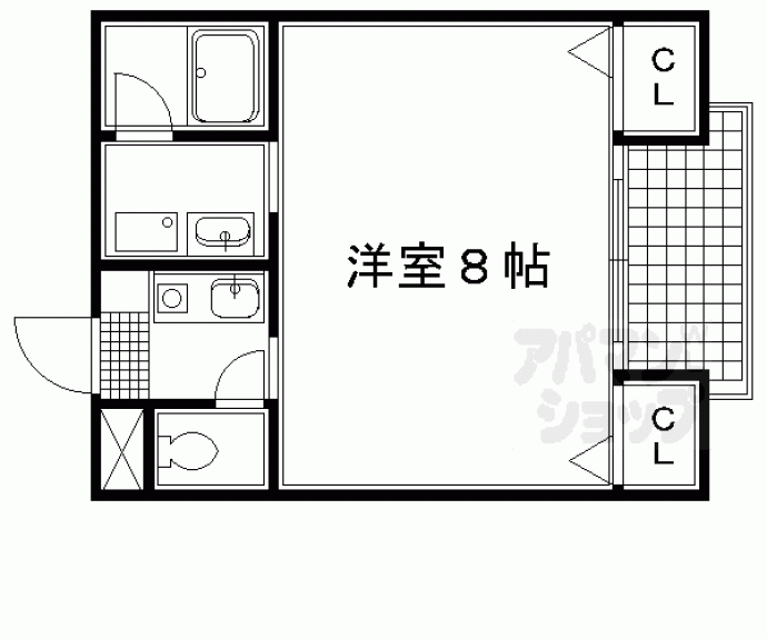 【ラピス京都神宮道】間取