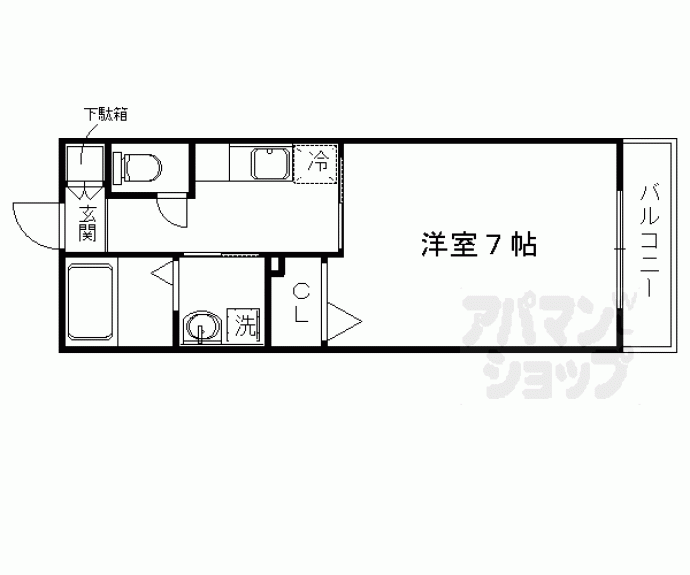 【トムズ ヴィラデスト】間取