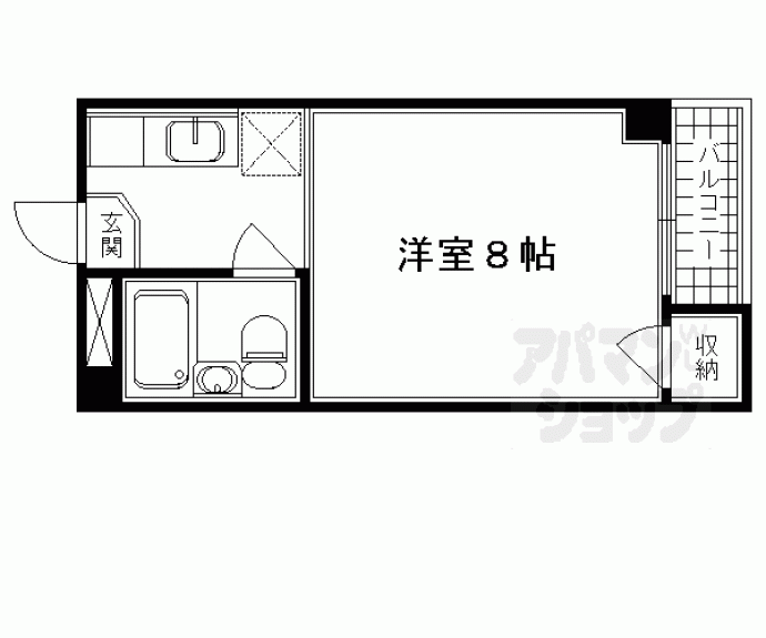 【アイナ寺町】間取