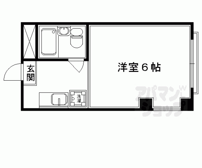 【アイナ寺町】間取