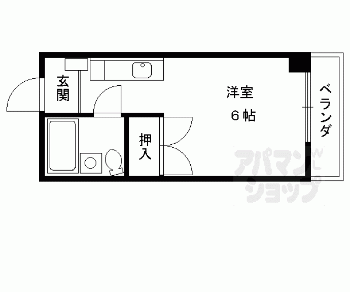 【松井マンション】間取