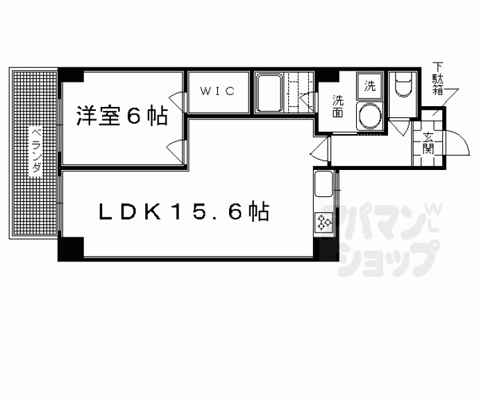 【デ・リード白川】間取