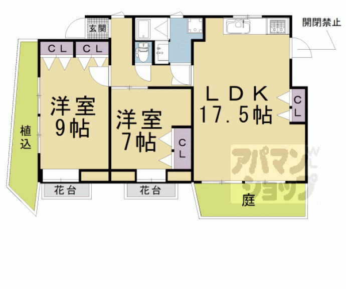 【フィールダボーン】間取