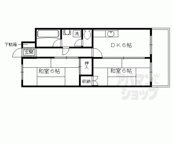 【シュロスインレット】間取