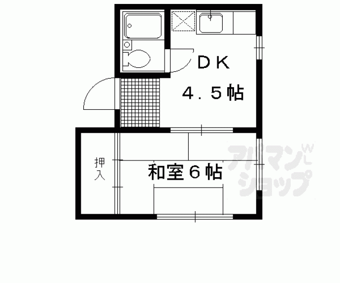 【グランディール朱雀】間取