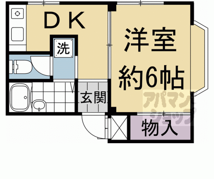 【グランディール朱雀】間取