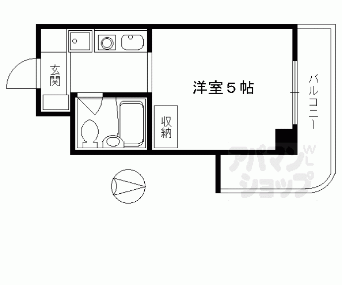 【ラ・レジダンス・ド・四条】間取