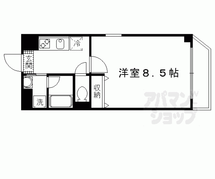 【フラット　オクａ】間取