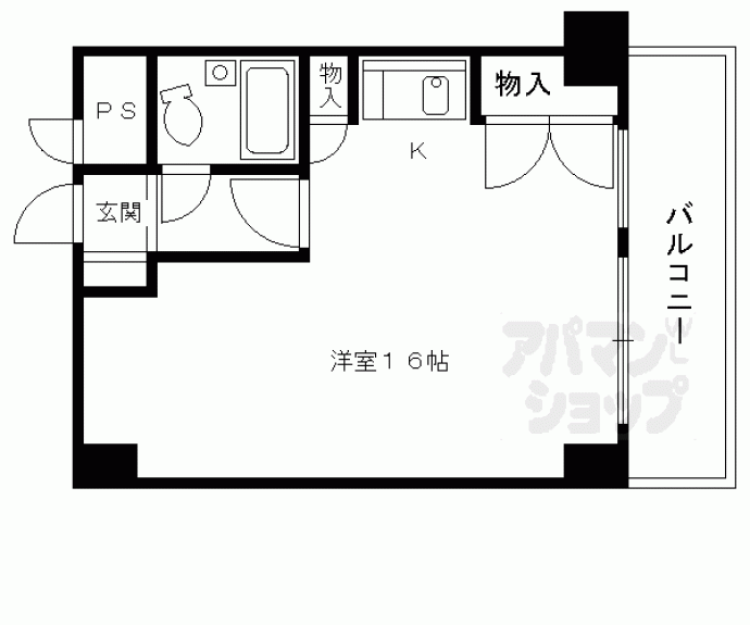 【ランブラス堀川】間取