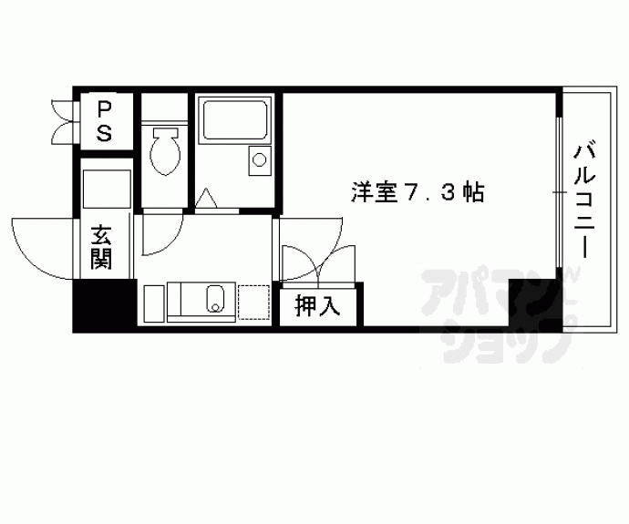 【ジュネス三京】間取