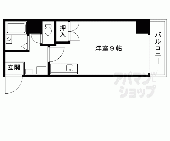 【ジュネス三京】間取