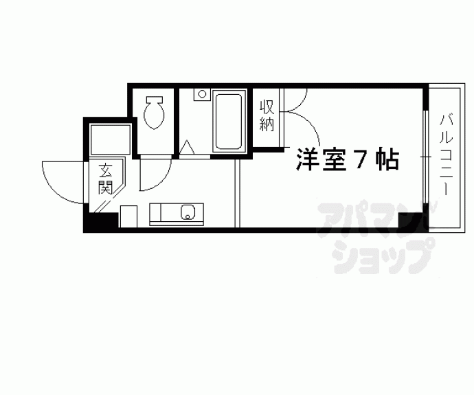 【アブレスト東山本町】間取