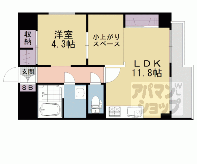 【ＣＯＲＴ　ＵＥＳＨＯ】間取