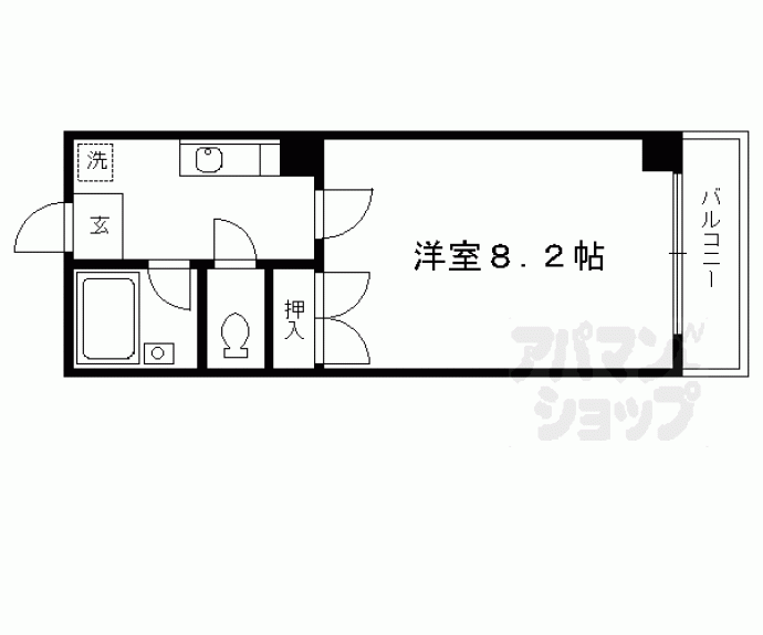 【メゾン・ド・エクレール】間取