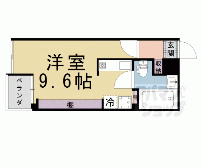 【くしげ五条】間取