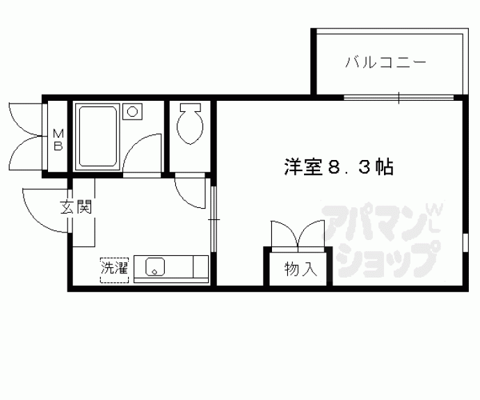 【黒門京邑館】間取