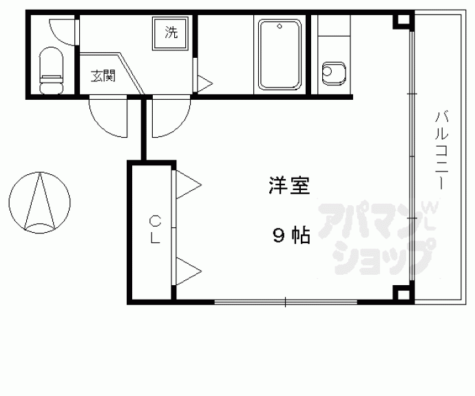 【ブロケードハウス】間取