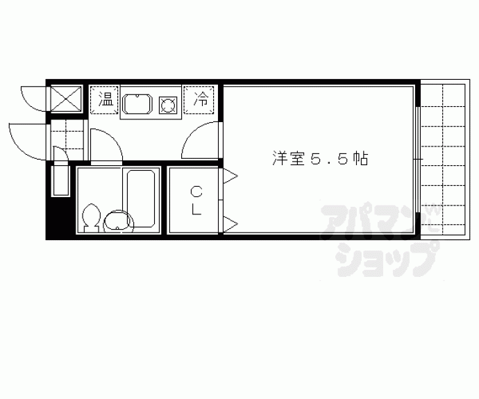【スタジオMACマンション】間取