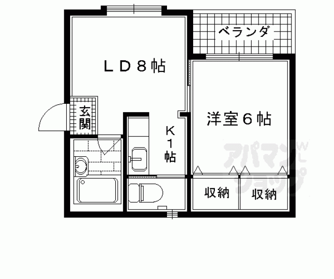 【シティハイツ池亀】間取
