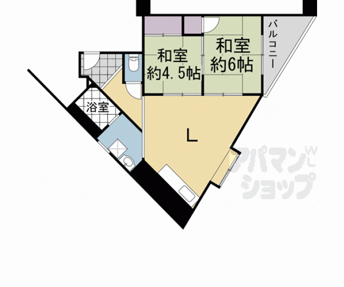 【堀川シティハイツ】間取