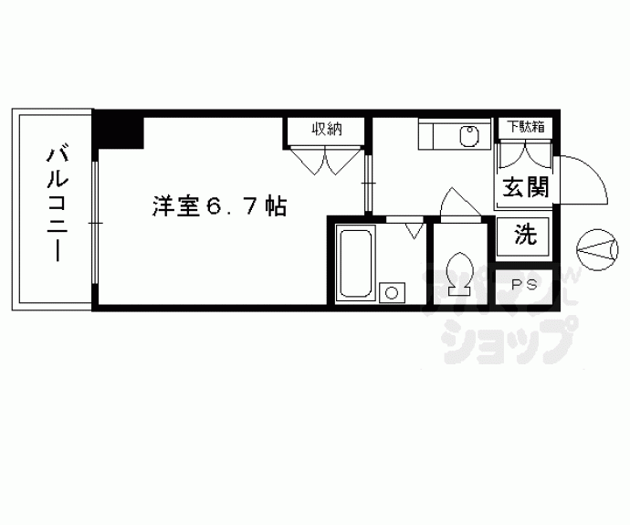 【Ｏｃｔｈｉｌｌ】間取