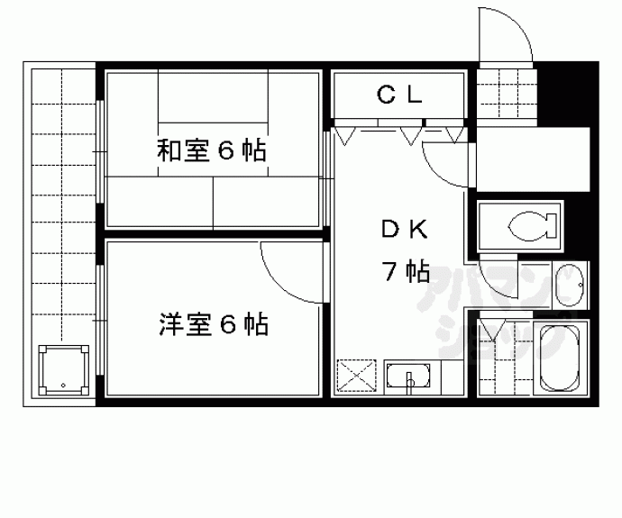 【ラ・レジデンス・ペルシュワール】間取