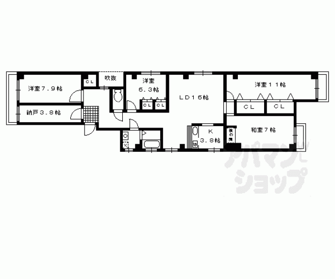 【ナベル錦】間取