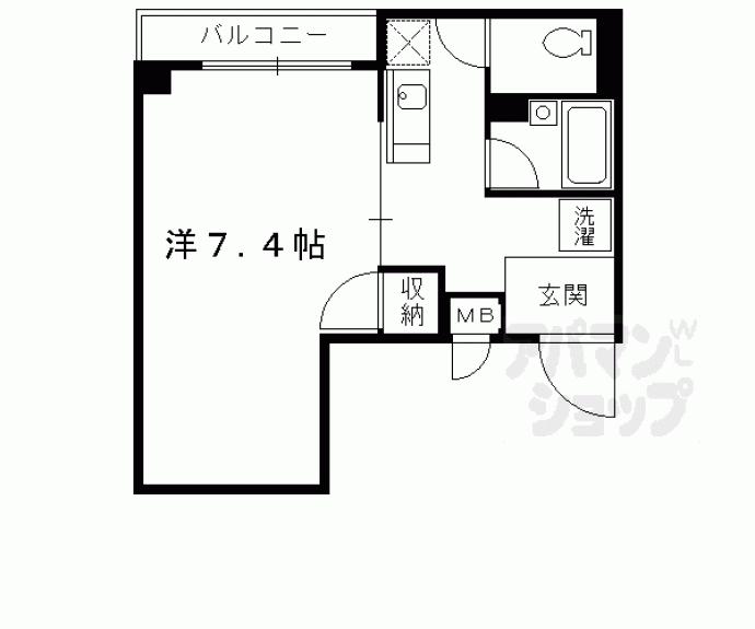 【Ｓｔａｂｌｅ万寿寺】間取