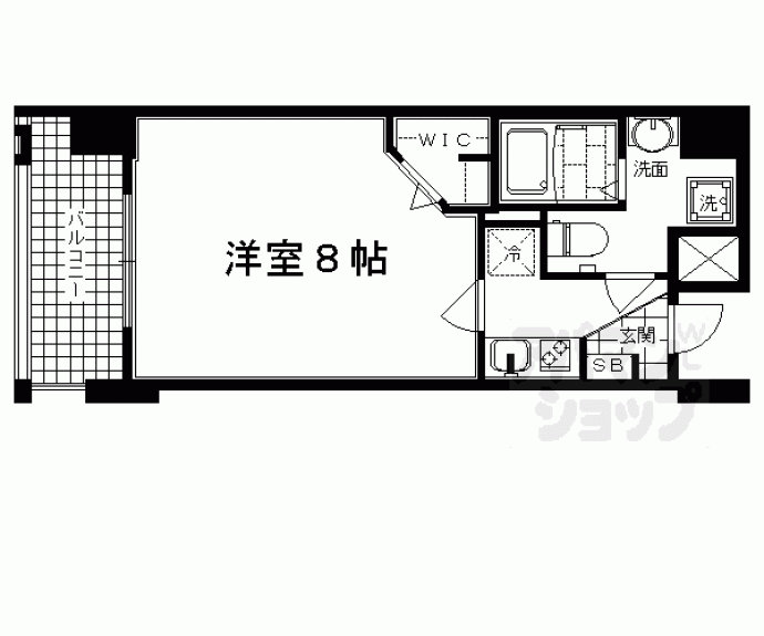 【アクアプレイス京都二条城】間取