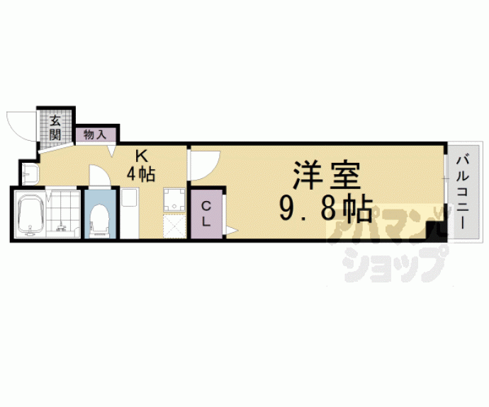 【Ｗｉｌｌ　Ｓｈｉｊｏ】間取