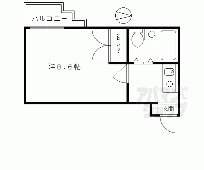 【フレグランス大宮】間取