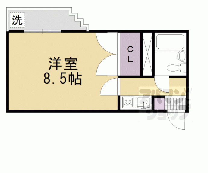 【フレグランス大宮】間取